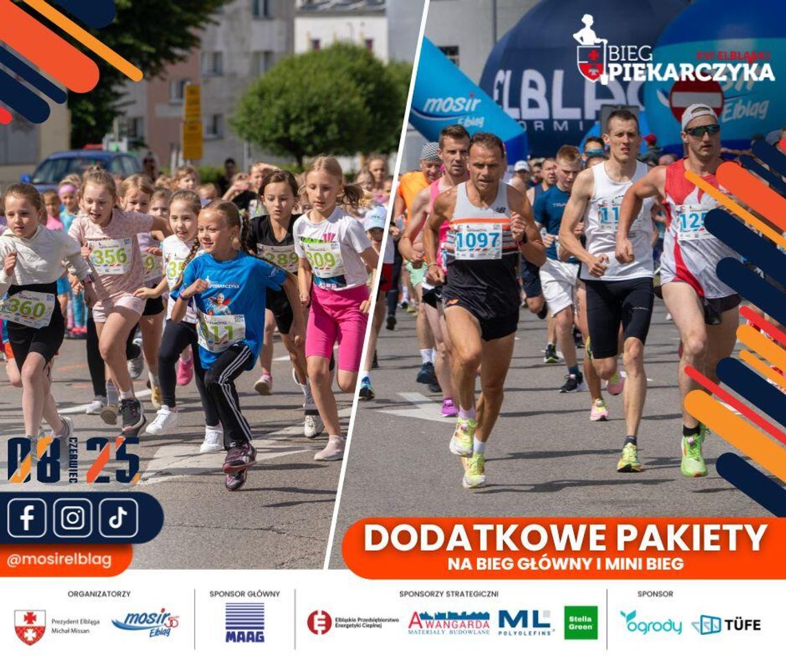Więcej pakietów na Bieg Piekarczyka