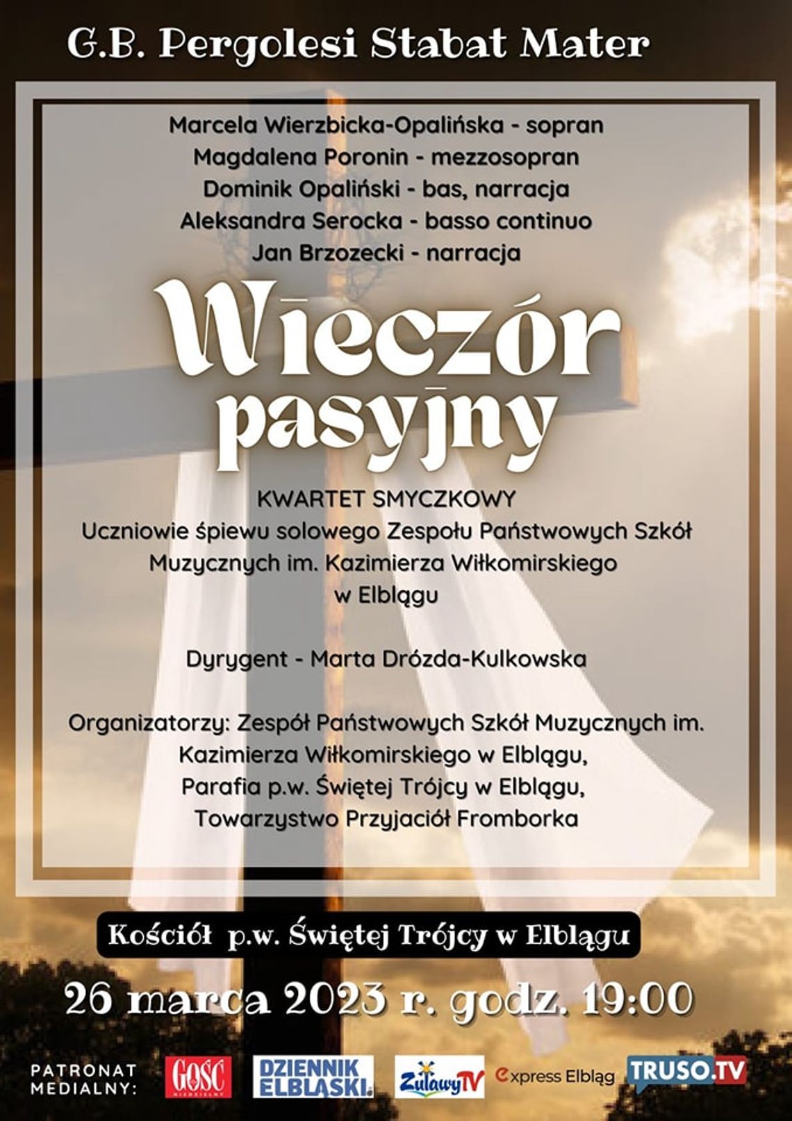 Wieczór pasyjny w Szkole Muzycznej