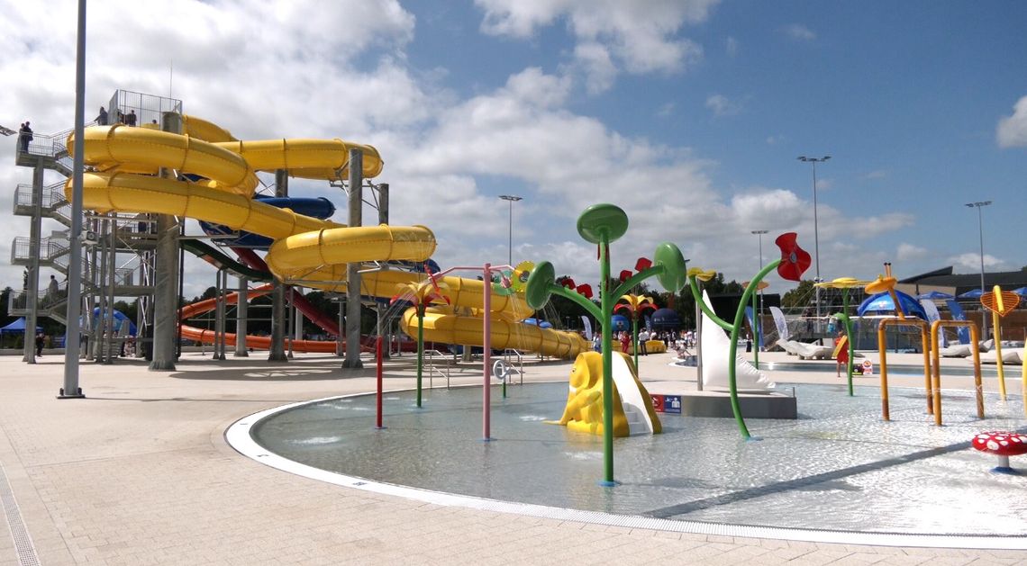 Wielkie otwarcie Parku Wodnego Dolinka w Elblągu za nami [WIDEO]