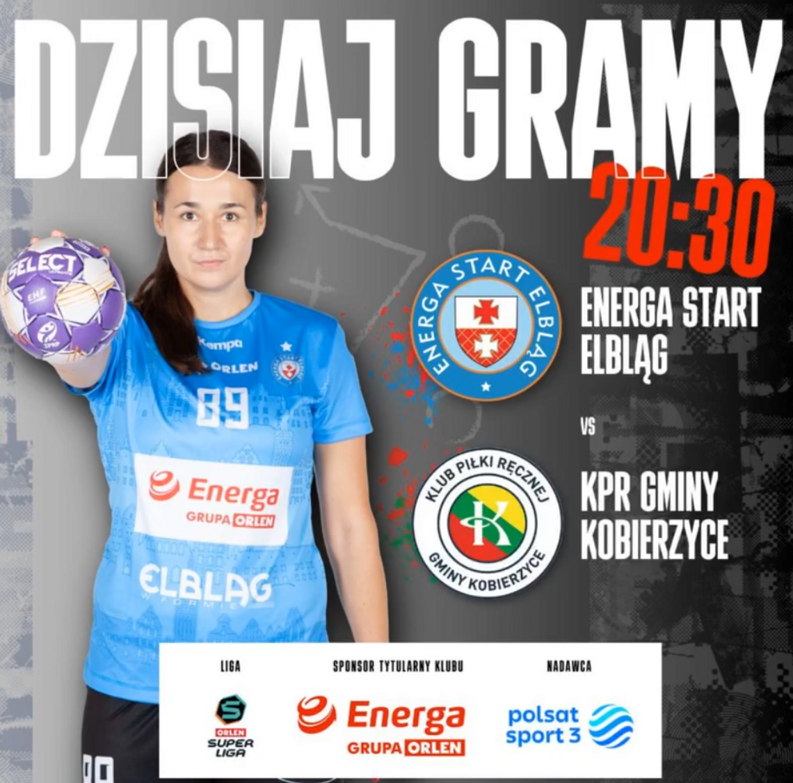 Wielkie starcie w Elblągu! Energa Start Elbląg vs. KPR Gminy Kobierzyce już dziś wieczorem