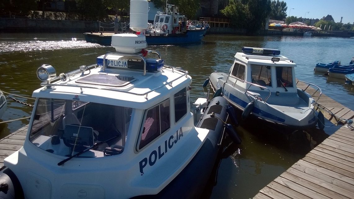 Wodni policjanci z Elbląga zaczęli służbę