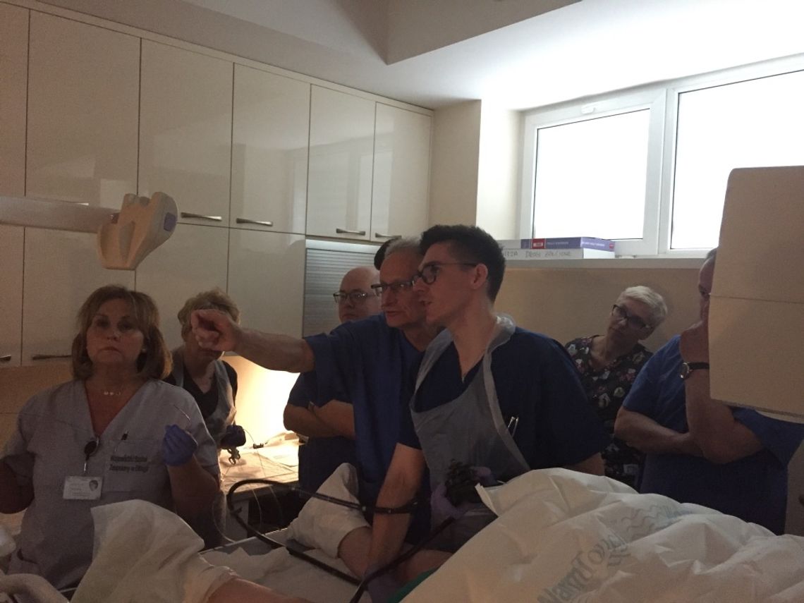 Wojewódzki Szpital w Elblągu jednym z niewielu w Polsce wykonującym  zabiegi ESD 