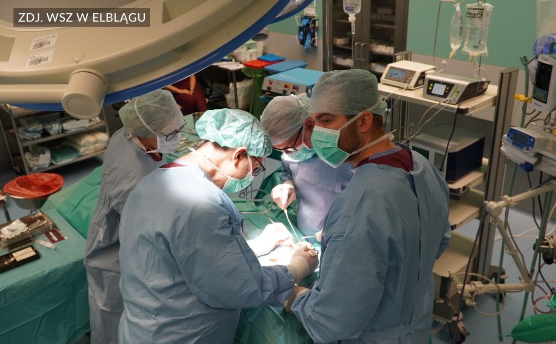 Wyjątkowa operacja w elbląskim szpitalu [WYWIAD]