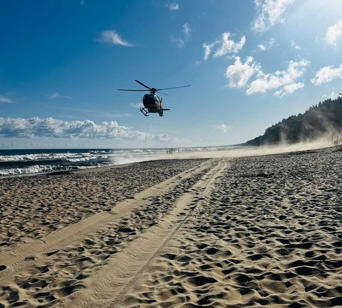 Wypadek paralotni i dwa utonięcia Wypadek paralotni i dwa utonięcia