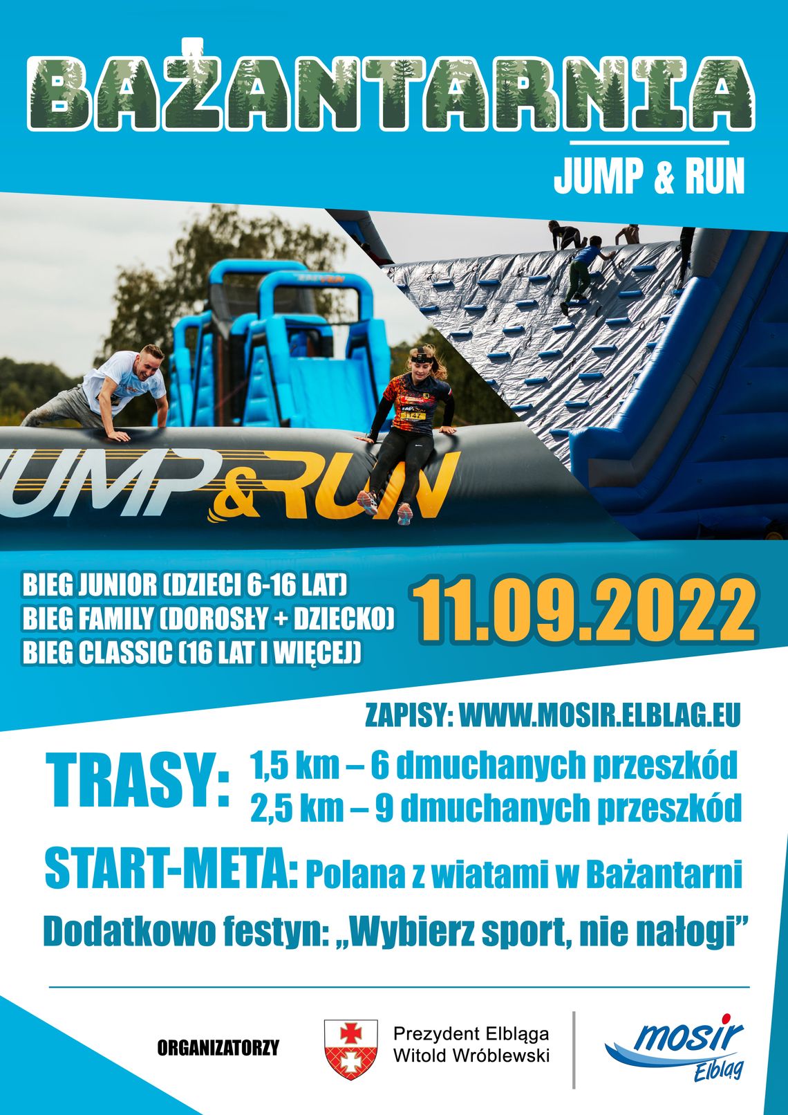 Wystartuj w Bażantarnia Jump&Run