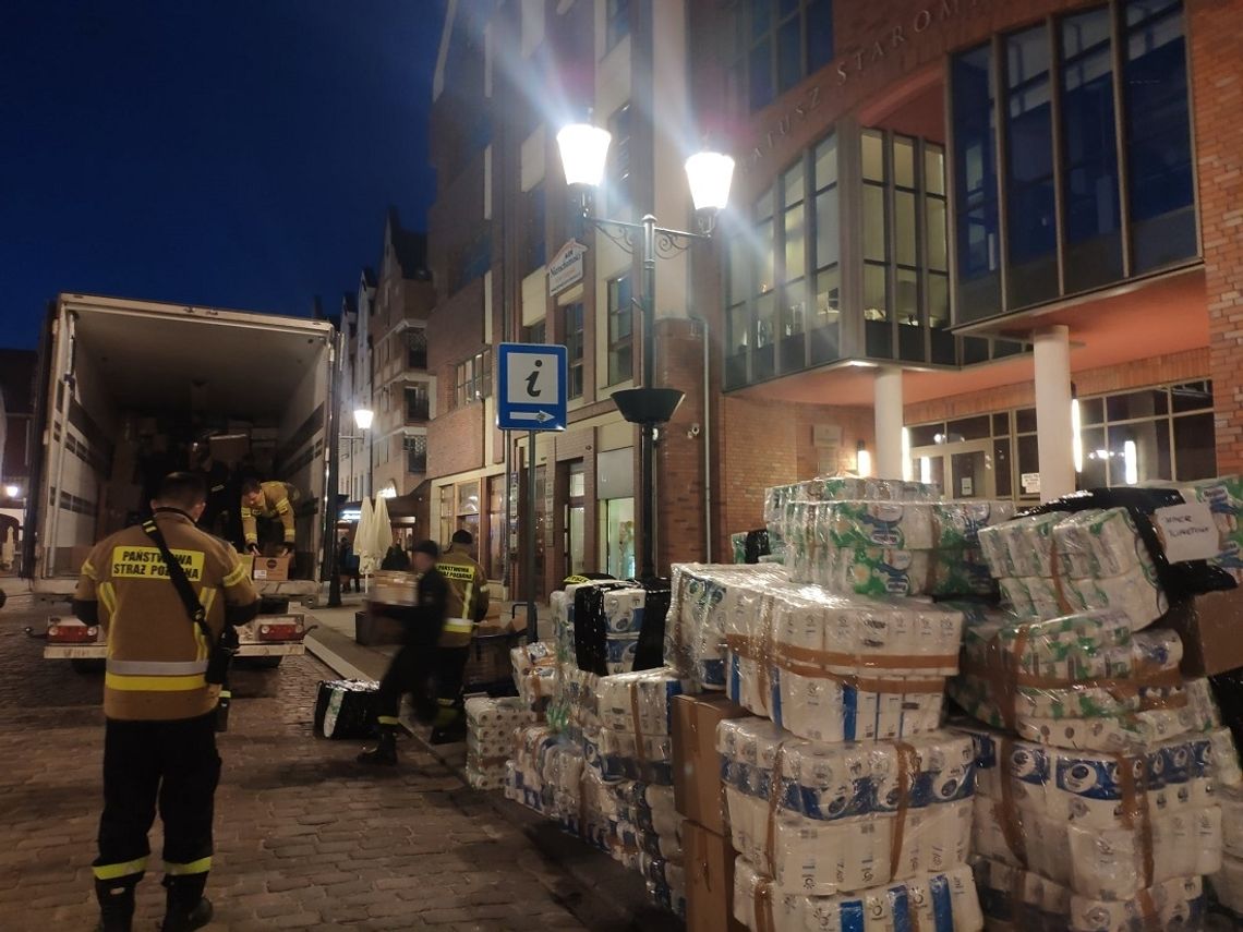 Z Elbląga do Ukrainy. Pierwszy transport darów w przygotowaniu