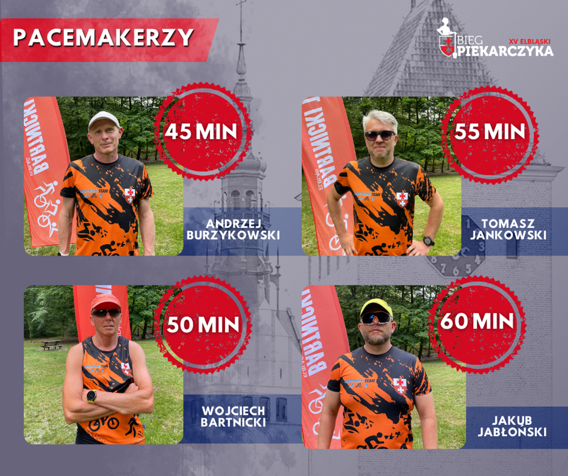 Z nimi pobiegniesz na czas, pacemakerzy XV Biegu Piekarczyka Z nimi pobiegniesz na czas, pacemakerzy XV Biegu Piekarczyka