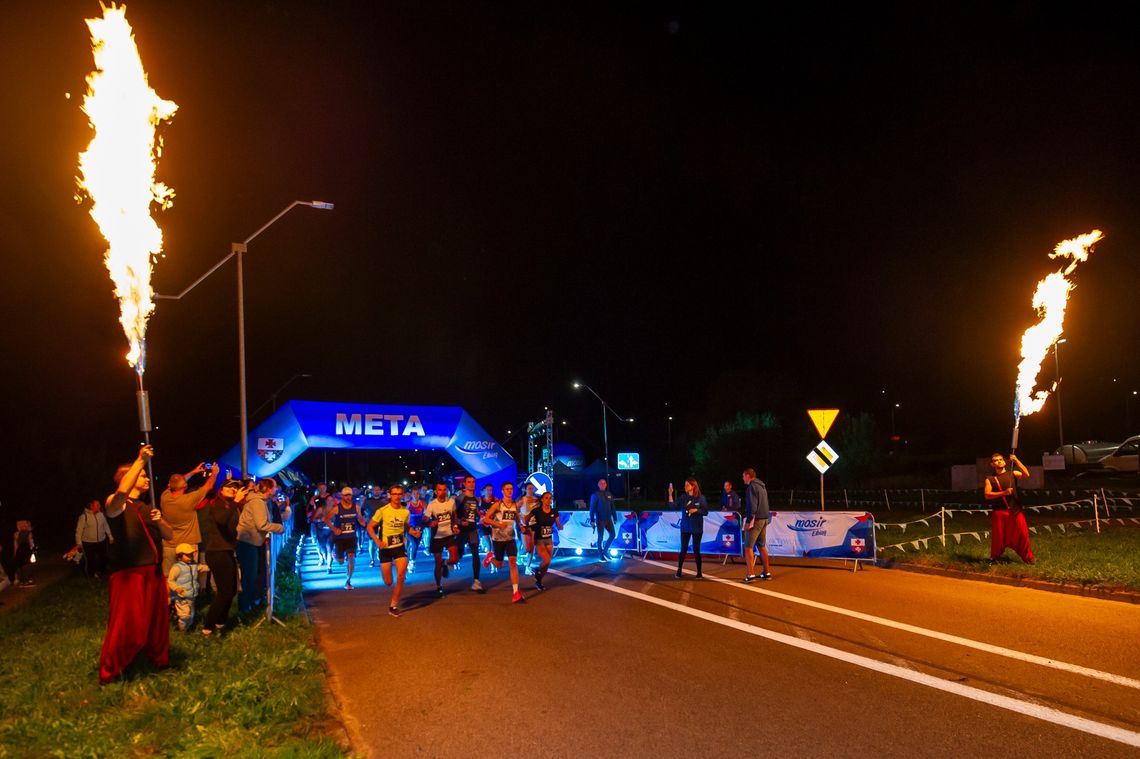 Za nami pierwszy pierwszy w Elblągu bieg pod gwiazdami