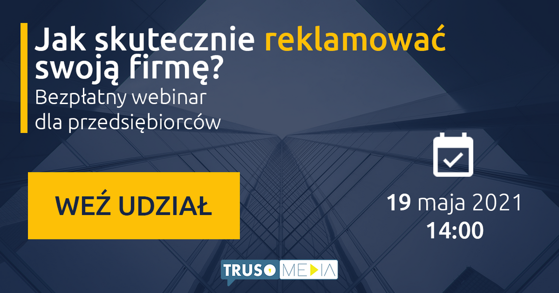 Zapisz się na bezpłatny webinar dla przedsiębiorców