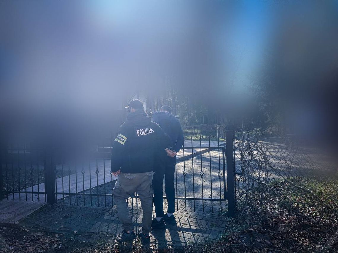 Zatrzymanie na dworcu w Elblągu