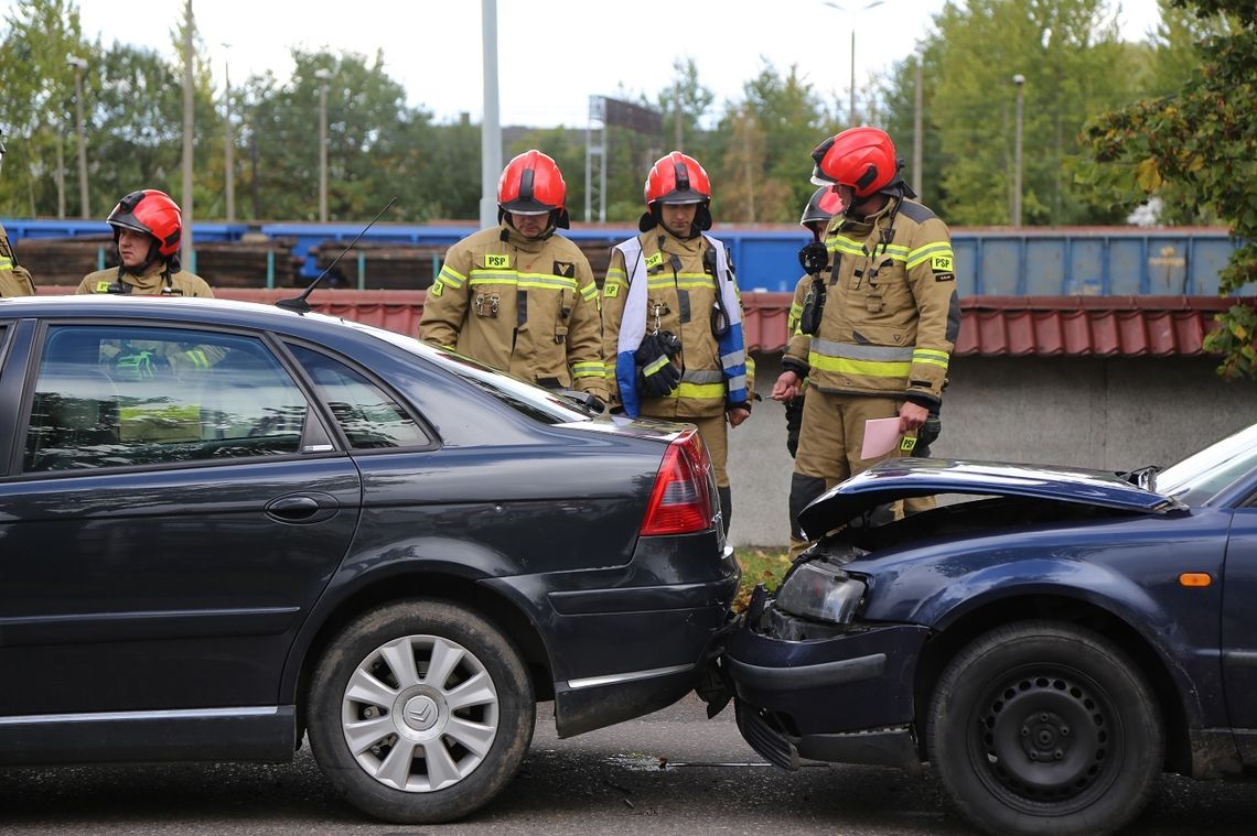 Zderzenie pojazdów na al. Grunwaldzkiej Zderzenie pojazdów na al. Grunwaldzkiej