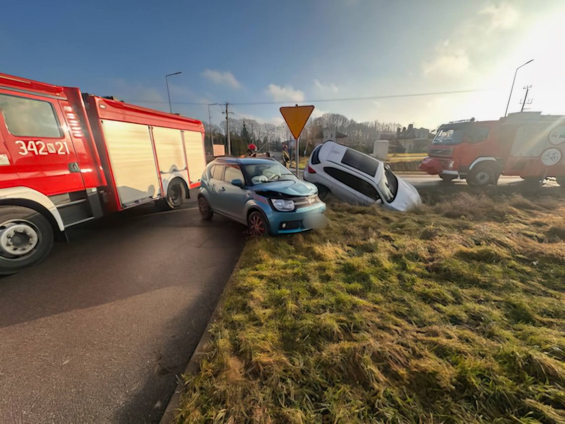 Zderzenie pojazdów na Fromborskiej Zderzenie pojazdów na Fromborskiej