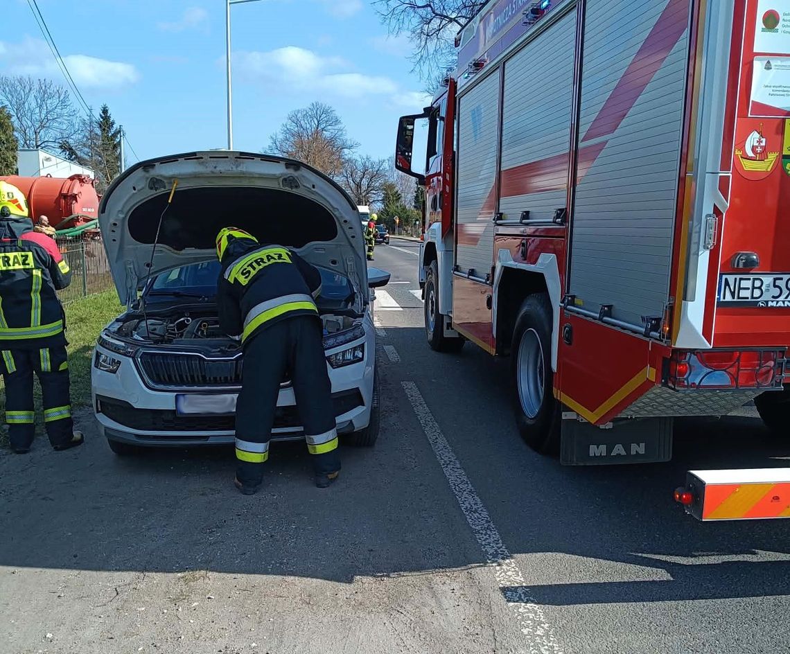 Zderzenie pojazdów w Jegłowniku