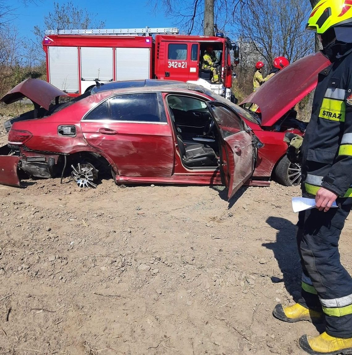 Zderzenie w Łęczu i ucieczka