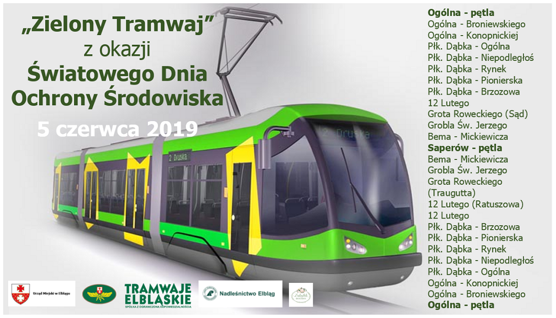 „Zielony tramwaj” wyruszy w Elbląg