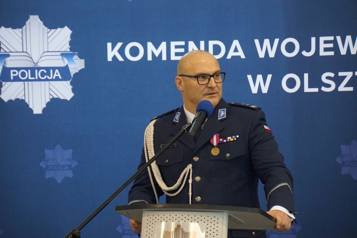 Zmiana na stanowisku Komendanta Wojewódzkiego Policji w Olsztynie