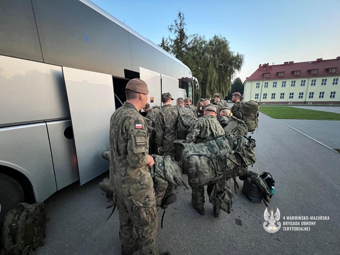 Żołnierze WOT pomagają na południu. "Silna grupa z Elbląga"