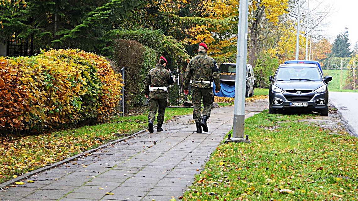 Żołnierze Żandarmerii Wojskowej już na ulicach Elbląga