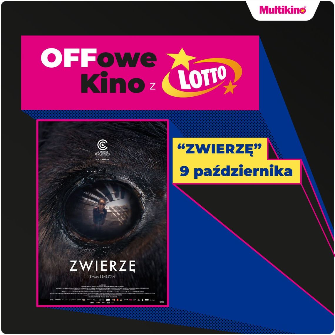 „Zwierzę” 9 października w Multikinie