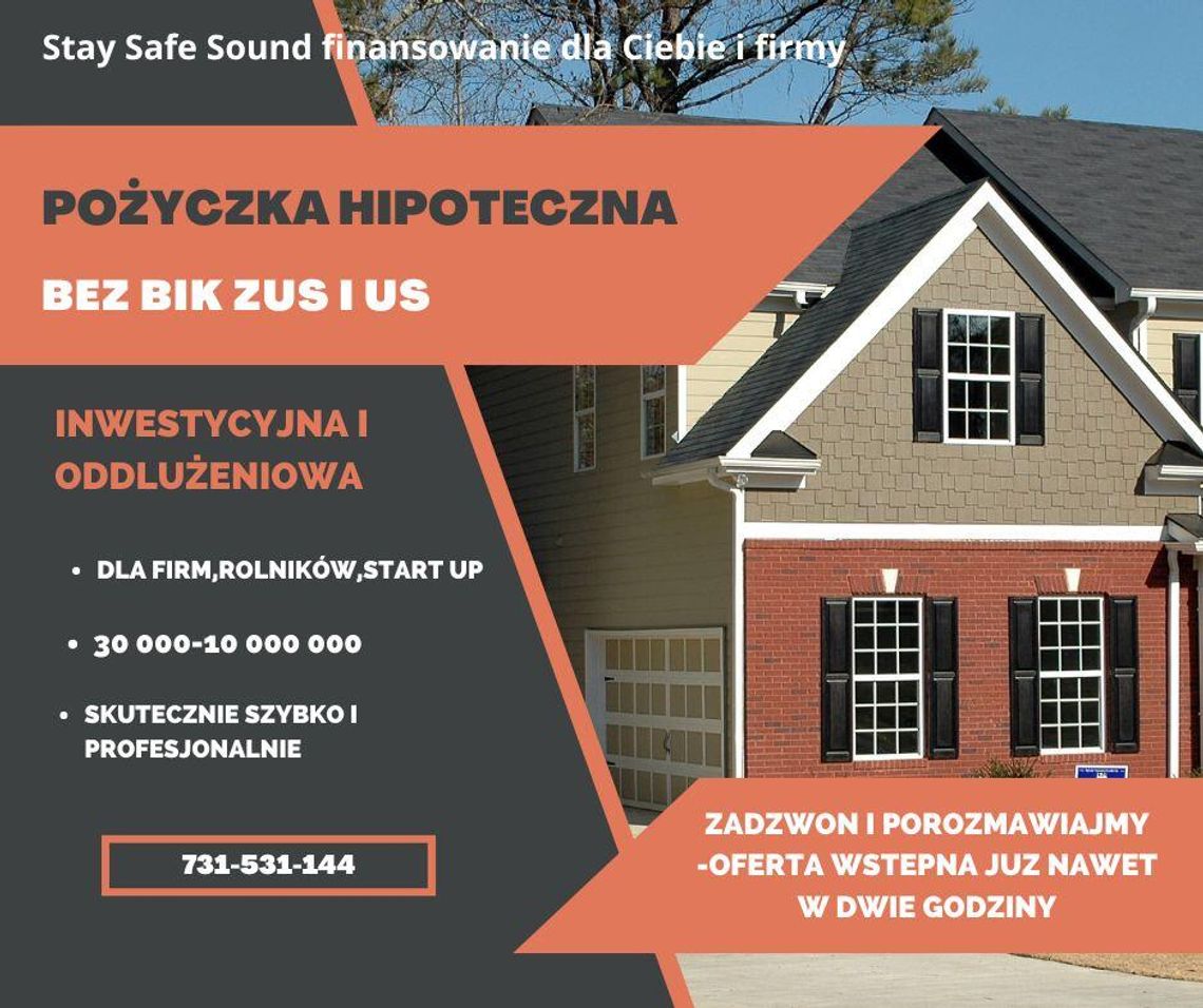 POZYCZKA  POD HIPOTEKE NIERUCHOMOSCI NAWET NA 100 MSC