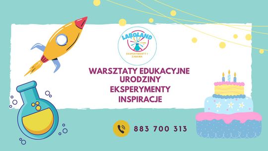 LaboLand - miejsce gdzie urodziny wybuchają radością – Eksperymentuj z nami!