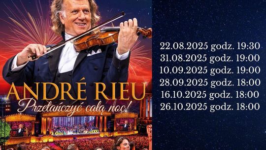 André Rieu powraca do Kina Światowid z nowym koncertem – „Przetańczyć całą noc!” André Rieu powraca do Kina Światowid z nowym koncertem – „Przetańczyć całą noc!”