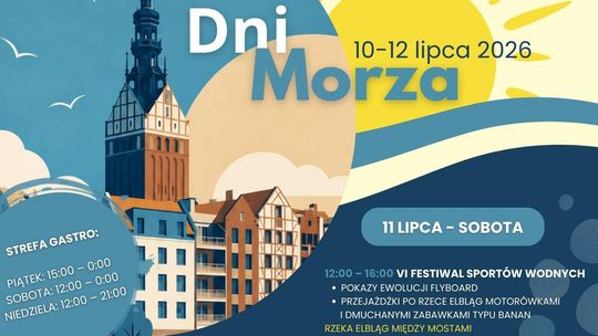 Dni Morza 2026 w Elblągu