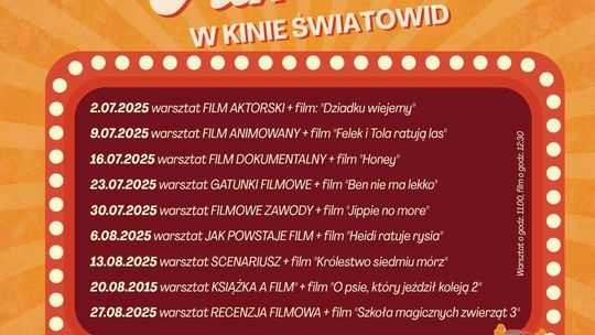 Letnia przygoda z filmem: wyrusz w podróż po świecie kina! Letnia przygoda z filmem: wyrusz w podróż po świecie kina!