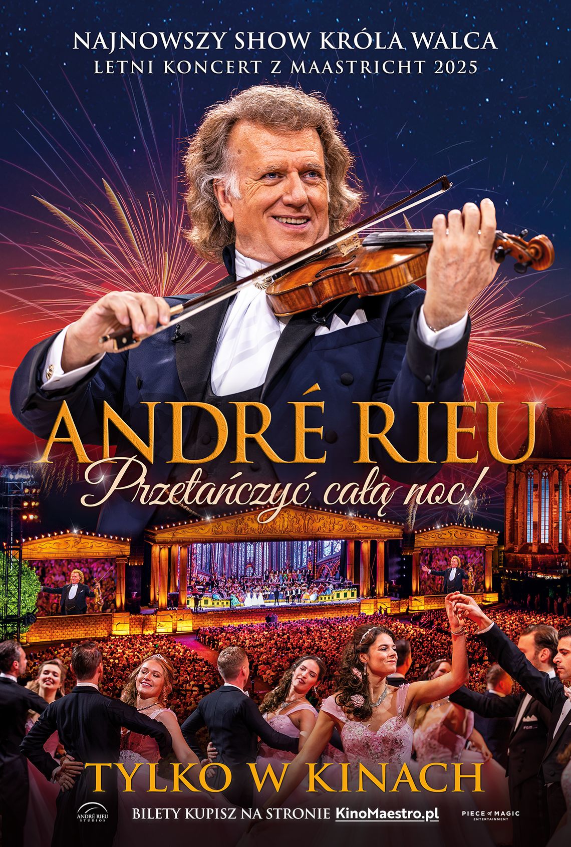 "Andre Rieu. Przetańczyć całą noc!" w Kinie Światowid "Andre Rieu. Przetańczyć całą noc!" w Kinie Światowid