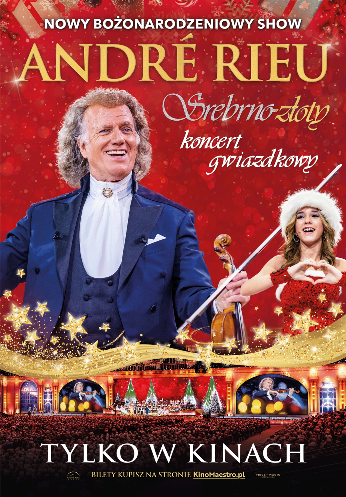 "André Rieu. Srebrno-złoty koncert gwiazdkowy" w Kinie Światowid