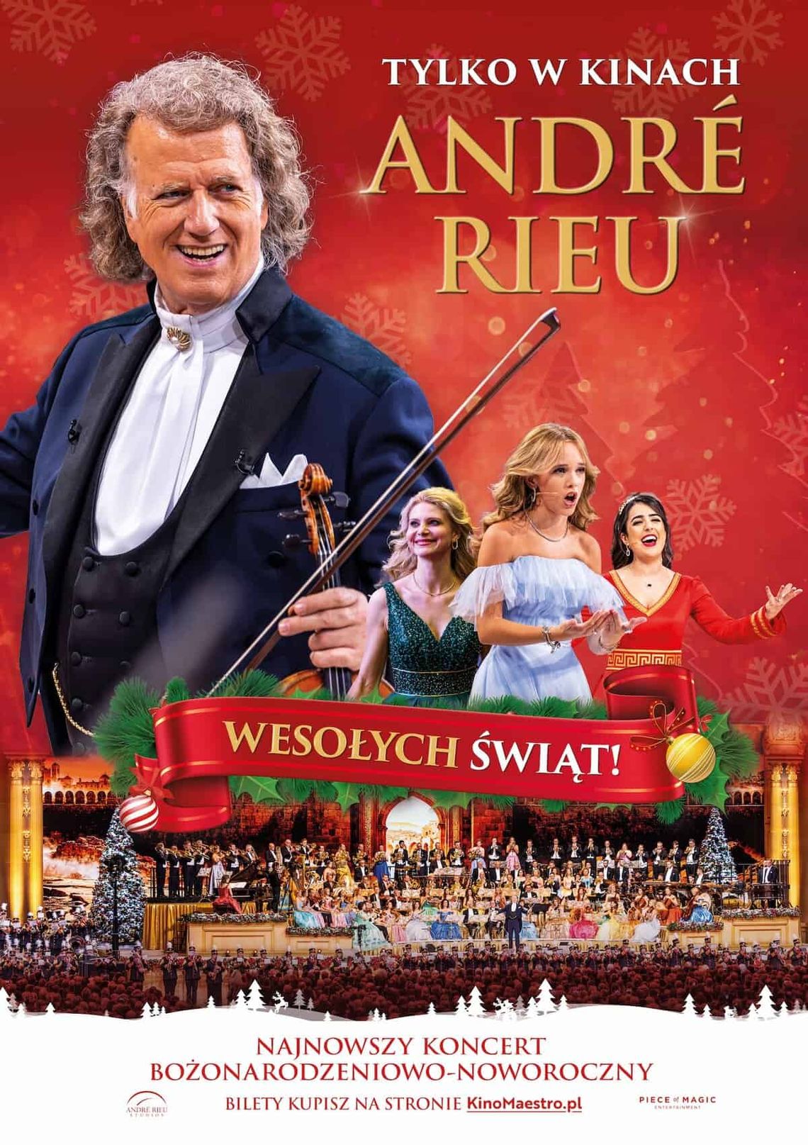 "André Rieu. Wesołych świąt!" w Kinie Światowid "André Rieu. Wesołych świąt!" w Kinie Światowid