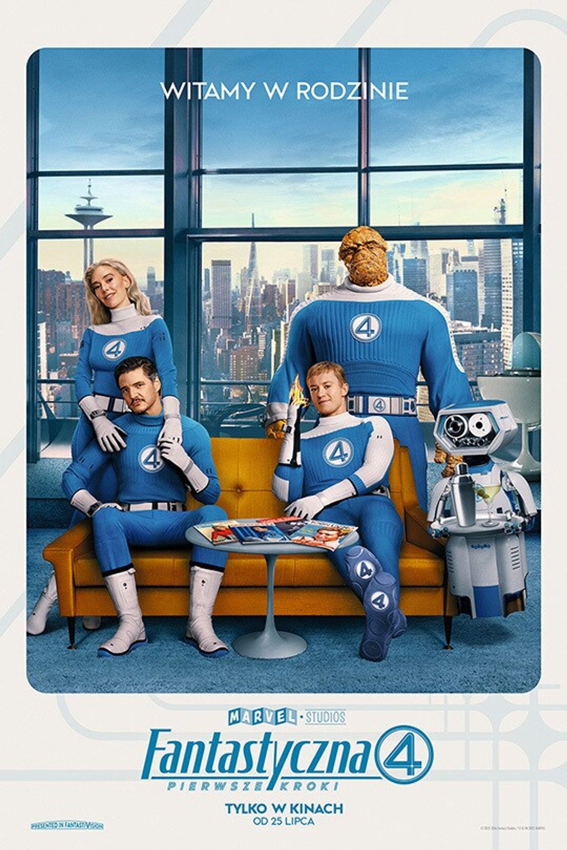 "Fantastyczna Czwórka: Pierwsze kroki" w Kinie Światowid "Fantastyczna Czwórka: Pierwsze kroki" w Kinie Światowid