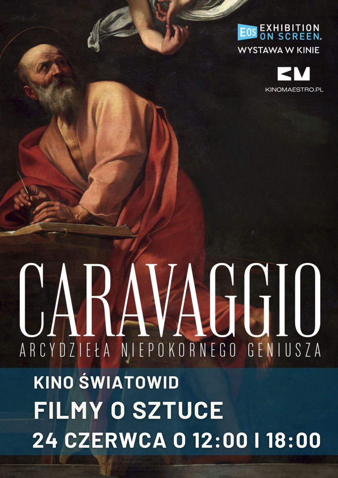 Film o sztuce: „Caravaggio. Arcydzieła niepokornego geniusza” w Kinie Światowid Film o sztuce: „Caravaggio. Arcydzieła niepokornego geniusza” w Kinie Światowid