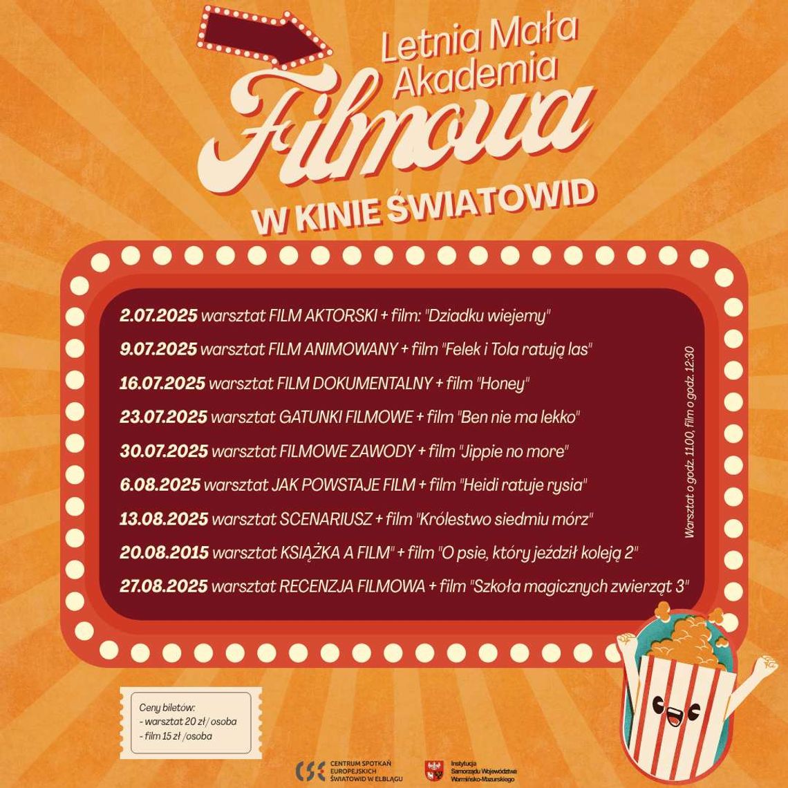 Letnia przygoda z filmem: wyrusz w podróż po świecie kina! Letnia przygoda z filmem: wyrusz w podróż po świecie kina!