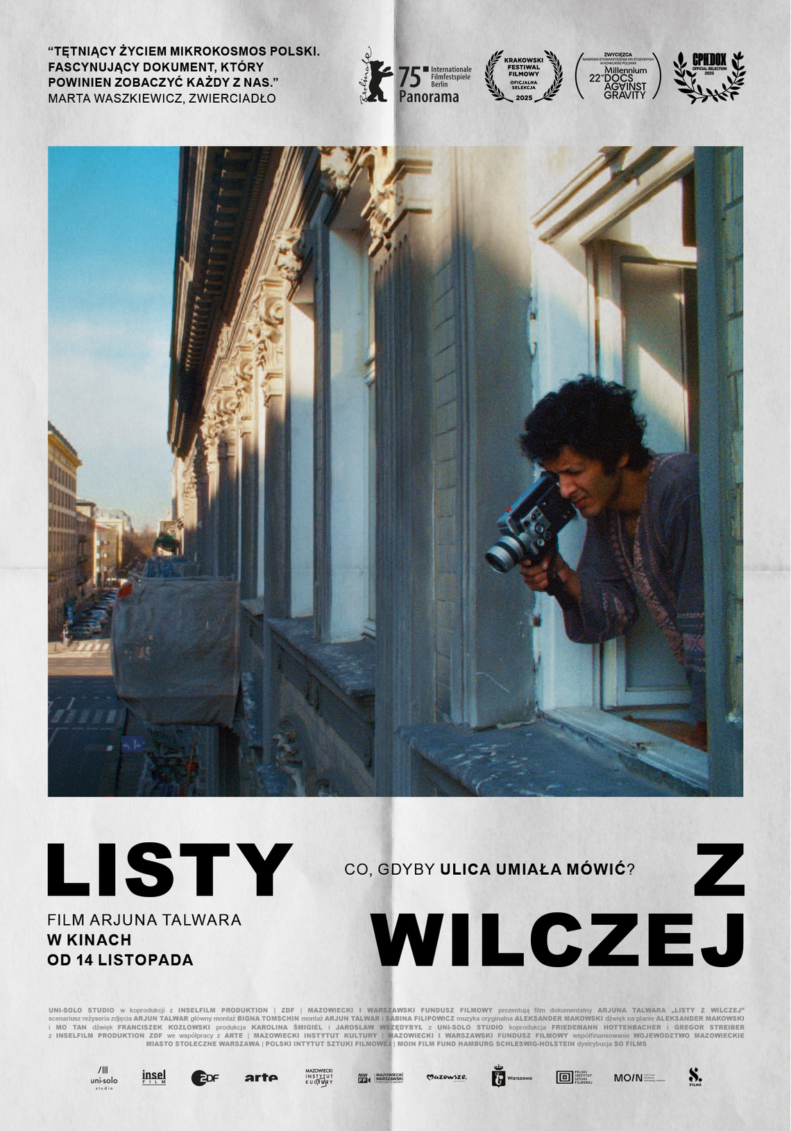 "Listy z Wilczej" w Kinie Światowid