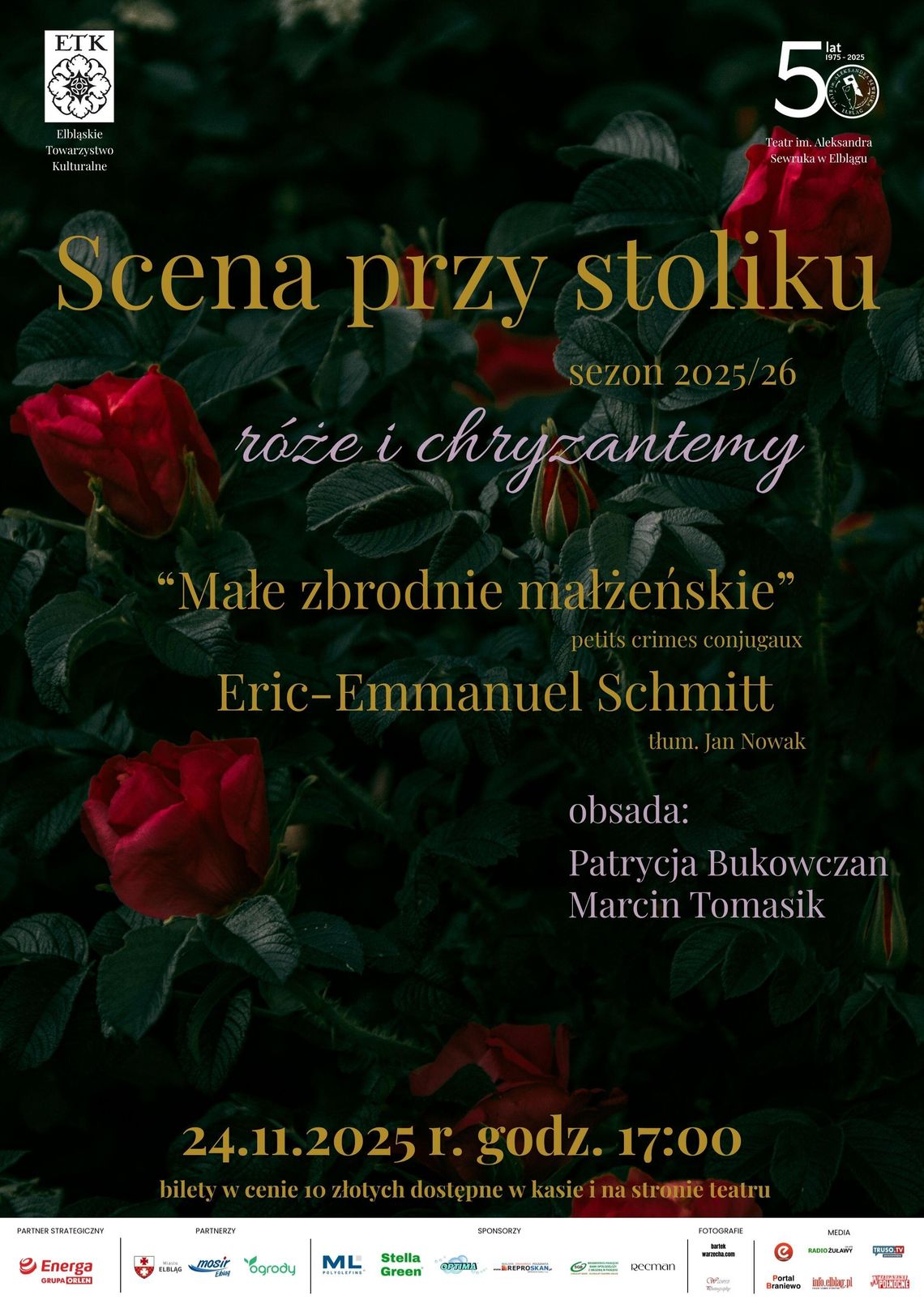 Małe tajemnice, wielkie emocje – listopadowa „scena przy stoliku” w Sewruku