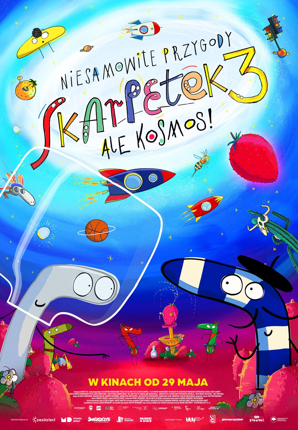 "Niesamowite przygody skarpetek 3. Ale kosmos!" w Kinie Światowid "Niesamowite przygody skarpetek 3. Ale kosmos!" w Kinie Światowid