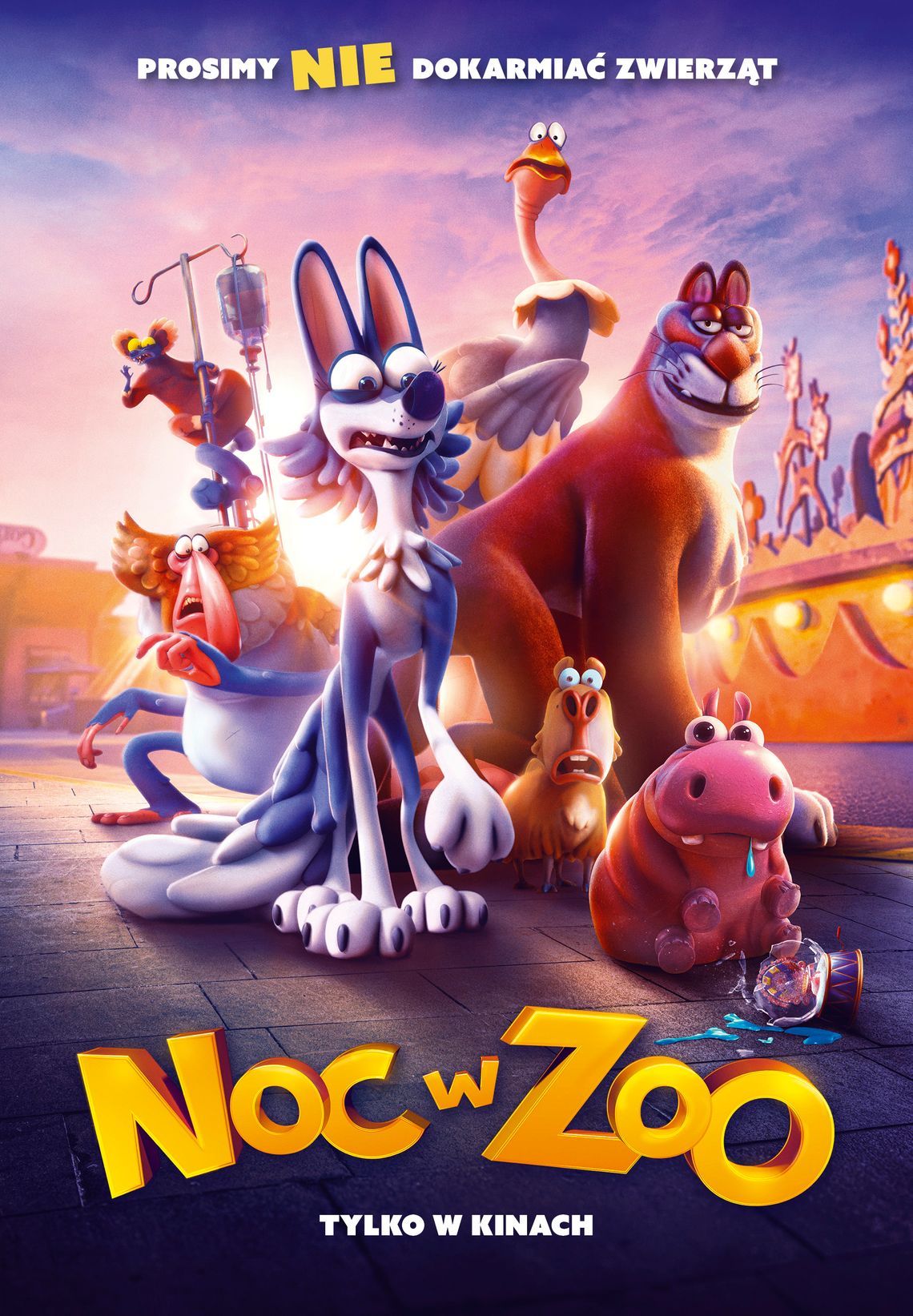 "Noc w zoo" w Kinie Światowid "Noc w zoo" w Kinie Światowid