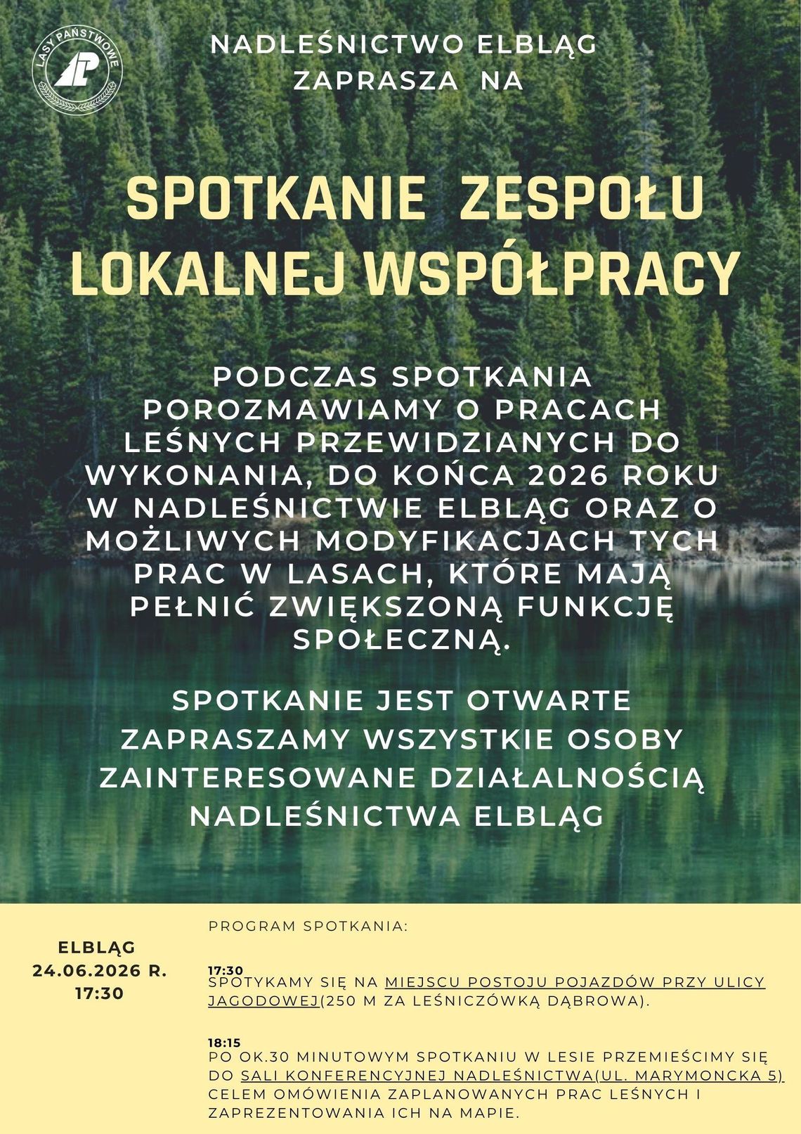 Otwarte spotkanie leśników i mieszkańców w Elblągu: plany prac w Nadleśnictwie Elbląg i możliwe zmiany przez 2026 rok Otwarte spotkanie leśników i mieszkańców w Elblągu: plany prac w Nadleśnictwie Elbląg i możliwe zmiany przez 2026 rok