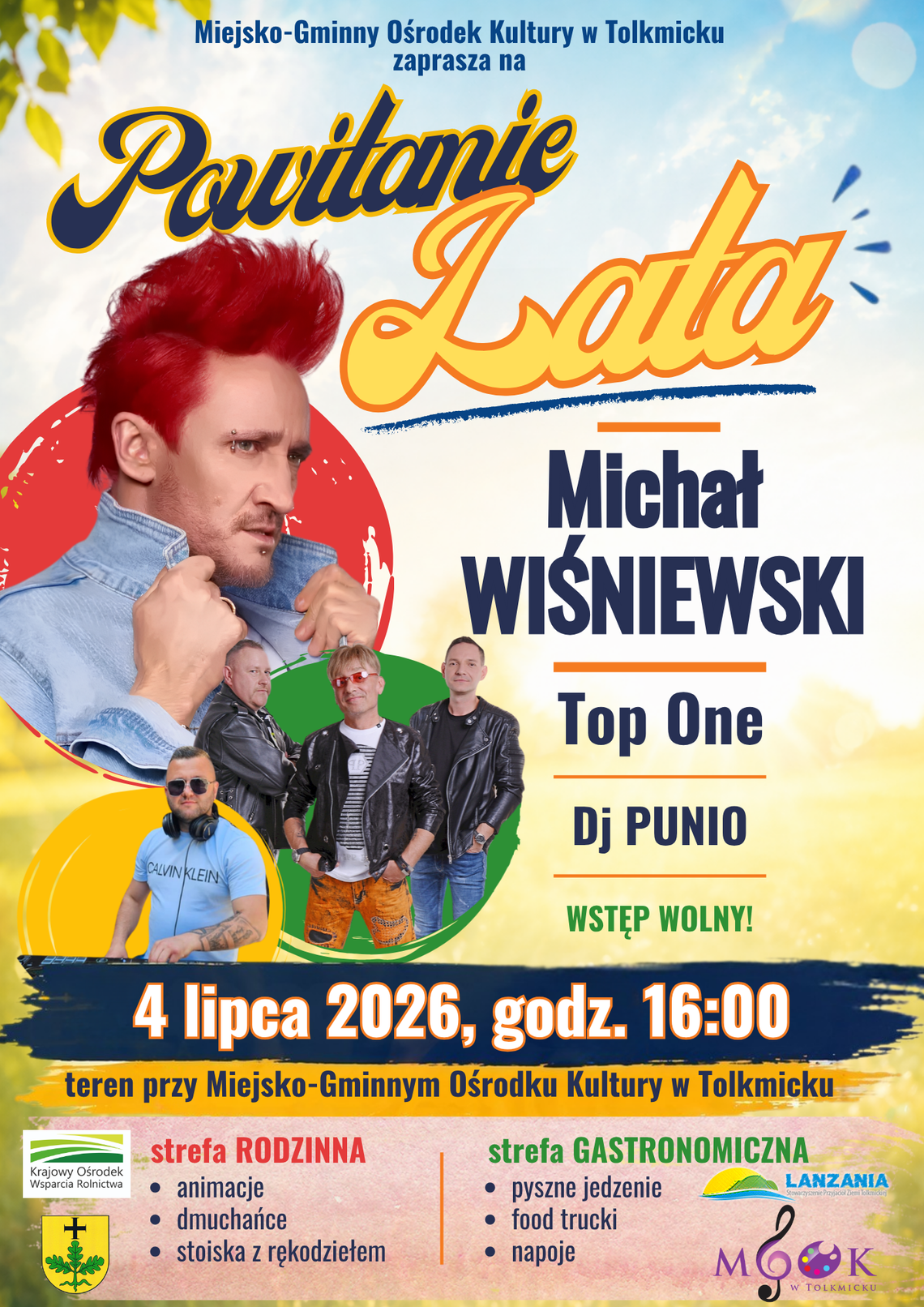 Powitanie Lata 2026 w Tolkmicku. Przed nami muzyka, atrakcje i dobra zabawa