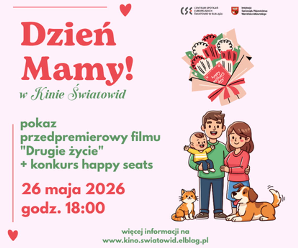 Przedpremierowy pokaz filmu „Drugie życie” na Dzień Mamy | 26.05.2026