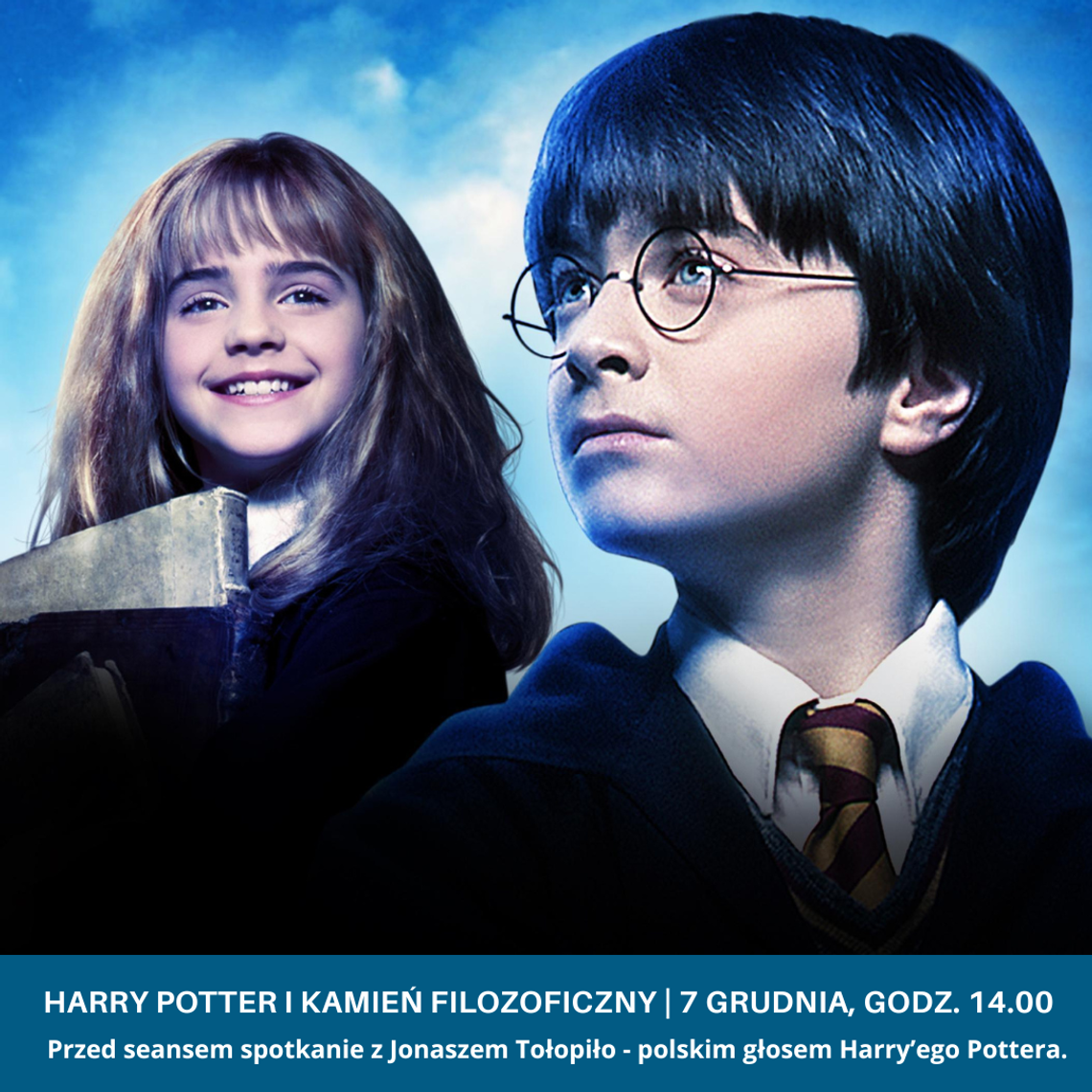 Spotkanie z Jonaszem Tołopiło – głosem polskiego Harry'ego Pottera Spotkanie z Jonaszem Tołopiło – głosem polskiego Harry'ego Pottera