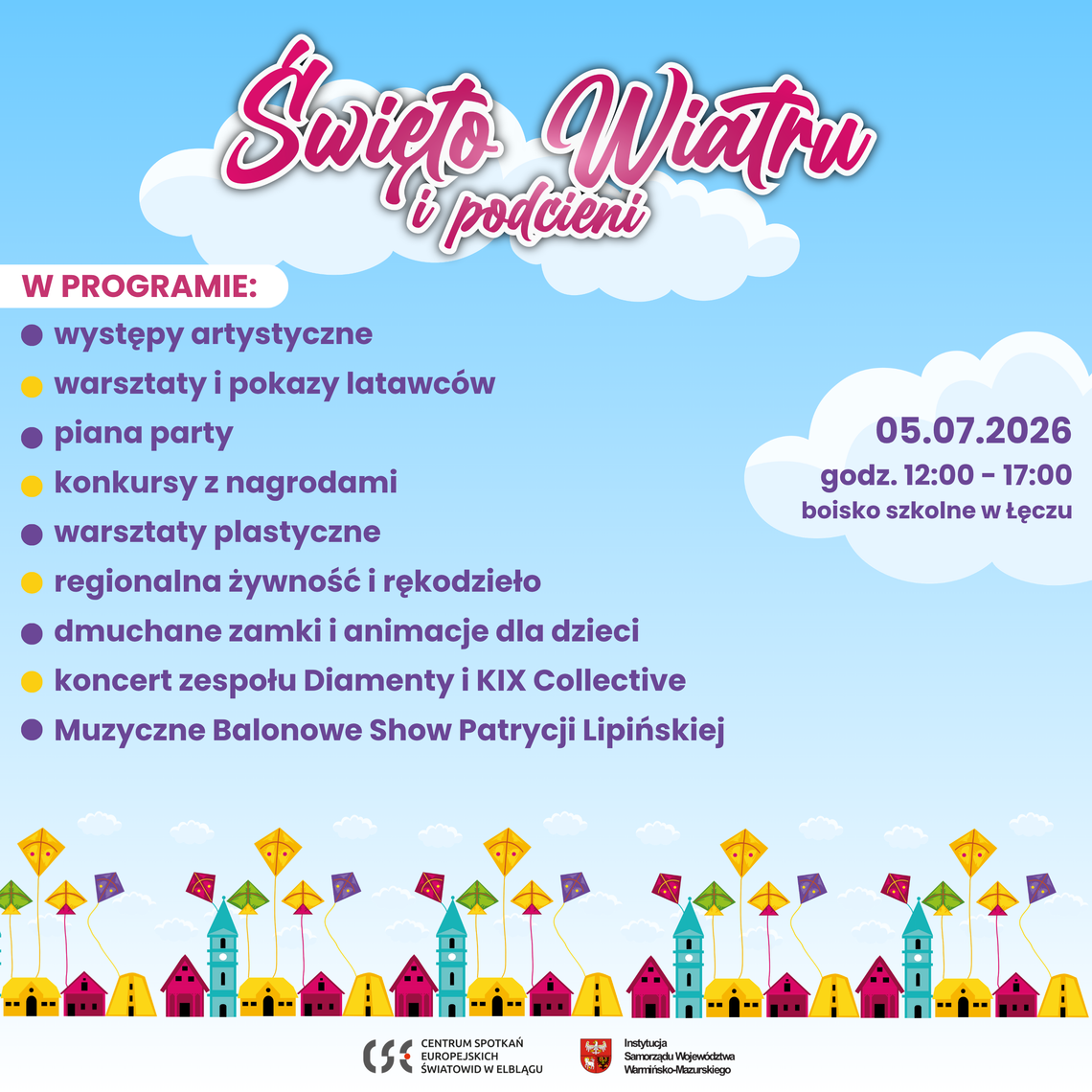 Święto Wiatru i Podcieni już 5 lipca w Łęczu Święto Wiatru i Podcieni już 5 lipca w Łęczu
