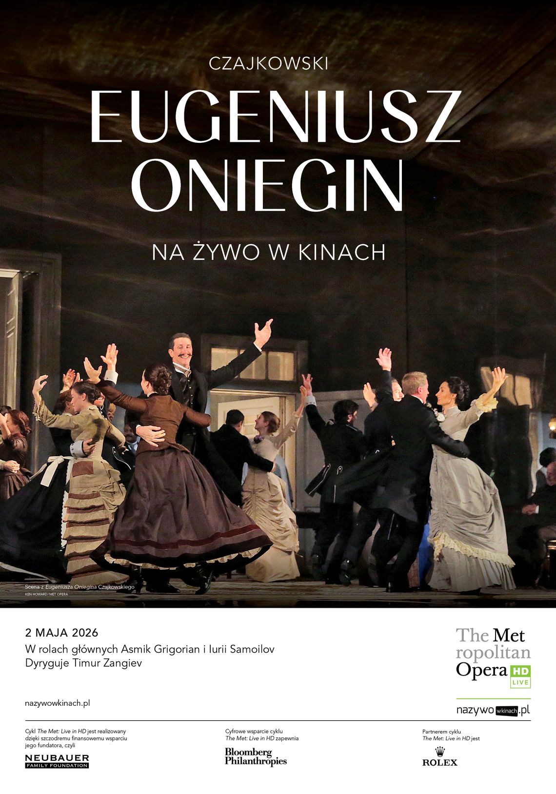 The Metropolitan Opera: "Eugeniusz Oniegin" w Kinie Światowid
